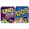 Jeu de cartes Uno Flip & Dos jouet de jeu multijoueur jeu de société amusant jeux de cartes lot