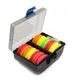 OligFoam Rig Winder Storage Box Rig System Sea Fishing Line Leader Spooler 10Pins Tackle Tool