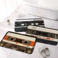 Tapis de sol antidérapant à cassette tapis à motif imprimé tapis d'entrée tapis de porte d'entrée