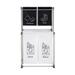 Rebrilliant Laundry Hamper 2 Tier Laundry Sorter w/ 4 Removable Bags for Organizing Clothes Metal | 34.6 H x 16.5 W x 22 D in | Wayfair