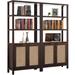 Latitude Run® Marliee 70.9" H x 30.7" W Standard Bookcase Wood in Brown | 70.9 H x 30.7 W x 14 D in | Wayfair 9E1F2273D9704EE49C040DF1197753C5