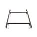 Alwyn Home Cillian 9" Steel Bed Frame Metal in Black | 9 H x 53.375 W x 76.75 D in | Wayfair 9AF0F979ECE84C84BEF972E67F4A78C8