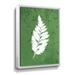 August Grove® Fern Botanical III On Canvas by House Fenway Print Canvas, Glass in Green | 14 H x 18 W x 2 D in | Wayfair
