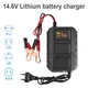 Chargeur de batterie au lithium chargeur de batterie au lithium fer Phate charge 20-100Ah 14.6V