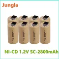 Nuovo nichel-cadmio Ni-Cd SC 2800mAh 1.2V aspirapolvere a batteria trapano elettrico saldatura a