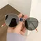 Frauen Männer Sonnenbrillen runde Sonnenbrille Frauen Metallrahmen Brillen Angel brillen uv400 Sonnenbrillen