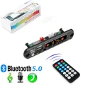 Bluetooth 5.0 MP3 WMA WAV Decoder Board DC 9V 12V Car Music Player USB Record Radio FM 3.5mm AUX per