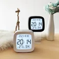 Sveglia digitale temperatura umidità calendario settimana Display con retroilluminazione orologio da