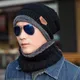Cappello invernale Skullies Berretti Cappelli Berretti per uomo Donna Sciarpa di lana Berretti Passamontagna Maschera Gorras Cofano Cappello lavorato a maglia
