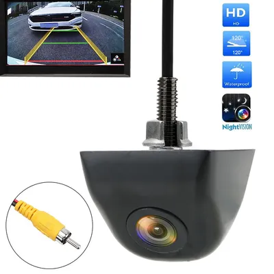 Auto Rückfahr kamera Nachtsicht wasserdicht Auto Backup Kamera HD Farbbild Video Grad Weitwinkel