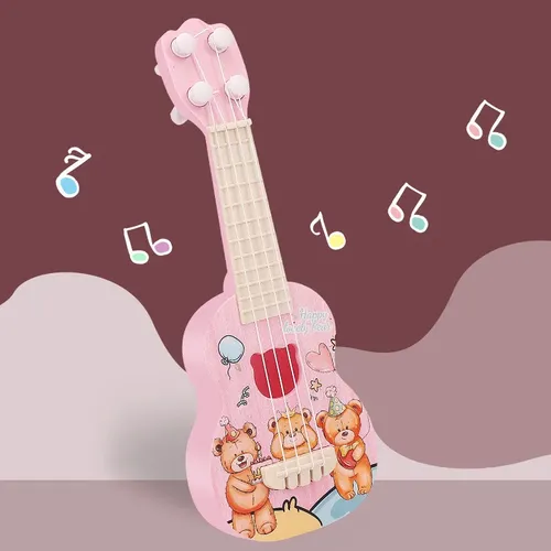 Kinder Spielzeug Musik instrument Babys pielzeug Ukulele Gitarre Montessori Lernspiel zeug Lernspiel