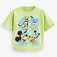 Jungen grün T-Shirt Kleinkind Mode niedlich dünne lose T-Shirts Babys 2023 Sommer Disney neuen Stil