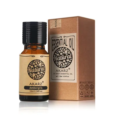 Akarz Amber gris ätherisches Öl natürliche Aroma therapie Parfüm Rohstoffe Amber gris Öl