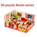 Montessori 3d Puzzle Puzzle lernen Lernspiel zeug spielen so tun als ob Zimmer Serie Kindergarten