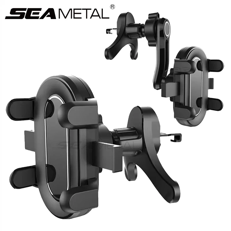 SEAMETAL Handyhalter für Lüftungsschlitze, stabiler Haken, hängende Handyhalterung, 360-Grad-freie Einstellung, Smartphone-Navigationsunterstützung