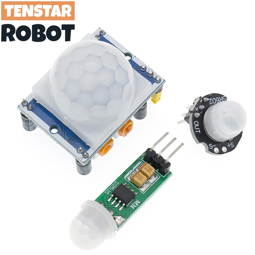 PIR Sensor HC-SR501 HC-SR602 HC-Sr505 Einstellen IR Pyroelektrische Infrarot Motion Detektor Modul Für Raspberry Pi Sensing Menschlichen Körper Image