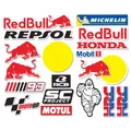 Racing Red Bull Aufkleber Aufkleber für Honda F1 KTM Logo