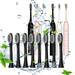 Jacenvly Christmas Ornaments Clearance Electric Toothbrush with 8 Brush Heads with Toothbrush Box 6 Cleaning Modes Water Proofing Ipx7 Water Proofing Electric Toothbrush Newly Living Room Decor