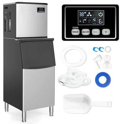 Commercial Ice Machine Industrial with 350LBS/1 Day Ice Maker