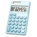 Warkul 8-Digit Calculator with Comfortable Buttons Solar Powered Large Display Multipurpose Basic Calculator