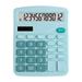 Desktop calculator Big display basic calculator desktop simple financial calculator big button function calculator - blue