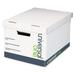 Universal 95220 Lift-Off Lid File Storage Box Letter Fiberboard White 12/Carton