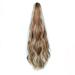 Wig Clip Ponytail Mid-length High Temperature Silk Wig Sweet Long Wig