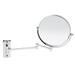 Makeup Mirror 8 Wall Mount Makeup Mirror Double Sided Swivel Mirror 3X Magnifying