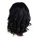 Skpblutn Human Hair Wig Full Wig Styling Wig Curly Short Cool Wig Fashion Wig Women s Sexy wig Headband Wigs Black