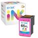KT INK Higher Yield 65XL 65 XL Color Ink Cartridge Replacement for HP 65 HP65 XL HP65XL Fit for Envy 5055 5000 5052 5070 5014 5010 DeskJet 3755 3700 3752 2600 2622 2652 2655 2640 Printer 1 Pack