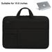 Lightweight Waterproof 13.3 /15.6 Inch Laptop Case Laptop Bag With Shoulder Strap Laptop Bag Black 15.6Inches