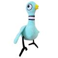 Wharick Pigeon Animal Plush Toy Pigeon Doll Soft Fully Stuffed Plush Kids Toys Companion Car Seat Sofa Decoration Animal Doll for Birthday Gift (9.84 inch)