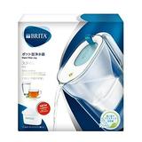 Brita Water Purifier Pot Style Blue Filtered Water Capacity 1.26L Total Capacity 2.4L With 1 Maxtra Plus Cartridge [Japan]