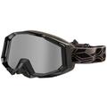 Castle Trace G2 Snow Goggles Matte Black/Black w/Silver Mirror Lens