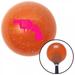 American Shifter Pink Hand Gun Orange Metal Flake Shift Knob with M16 x 1.5 Insert Shifter Auto Brody