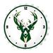 Milwaukee Bucks 18.5" Bottle Cap Lighted Wall Clock