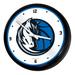 Dallas Mavericks 18.75" Retro Lighted Wall Clock