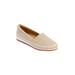 Women's The Spencer Slip On Flat by Comfortview in New Khaki (Size 8 1/2 M)