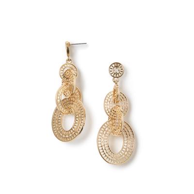 Women's Interlocking Drop Earrings by Accessories ...