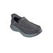 Extra Wide Width Men's Skechers® Casual Go-Walk Flex Slip-Ins by Skechers in Grey (Size 14 WW)