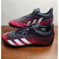 Adidas Shoes | Men's Adidas Predator Freak 4 Turf Soccer/ Football Cleats Black Fw7525 Size 7.5 | Color: Black/Purple | Size: 7.5