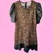 Michael Kors Dresses | New Michael Kors Cheetah Dress | Color: Black/Brown | Size: M