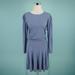 Anthropologie Dresses | Daily Practice Anthropologie Size Small S Periwinkle Blue Purple Crew Scoop Neck | Color: Blue/Purple | Size: S