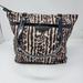 Coach Bags | Coach E1405-F31901 Nylon Ocelot Zebra Animal Print Tote Shoulder Bag Purse | Color: Black/Cream | Size: Os