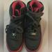 Nike Shoes | Nike Aiir Force 1 High Women's Athletic Fashion Sneakers Black/Red Sz.7.5 | Color: Black/Red | Size: 7.5