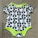 Disney One Pieces | Disney Baby Mickey Mouse Onesie - Youth Size 3-6 Months | Color: Green/White | Size: 3-6mb