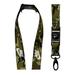 Nike Accessories | New Nike Swoosh Premium Breakaway Lanyard One Size Black Camo Quick Release Id!! | Color: Black/Green | Size: Os