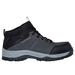 Skechers Men's Work: Relment - Erett CT Boots | Size 10.5 | Charcoal/Black | Leather/Textile/Synthetic