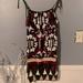 Free People Dresses | Free People Sequins Multi-Colored Dress Size Small Tie On Shoulder | Color: Black/Purple | Size: S