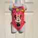 Disney Swim | Minnie Mouse Swimsuit Polka Dots Multicolors | Color: Pink | Size: 2tg